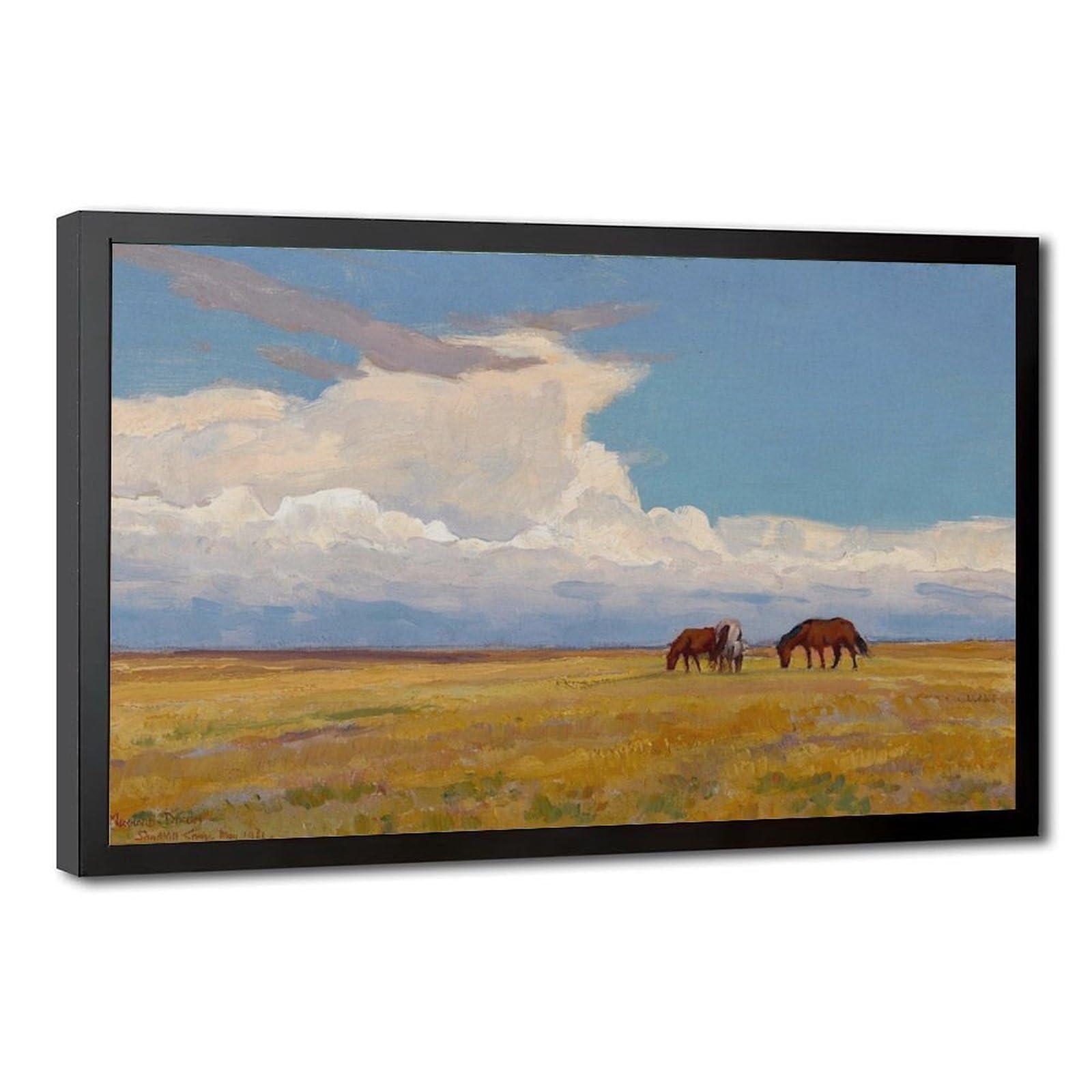 Paysage occidental Maynard Dixon pour décor de bureau cosy - 8