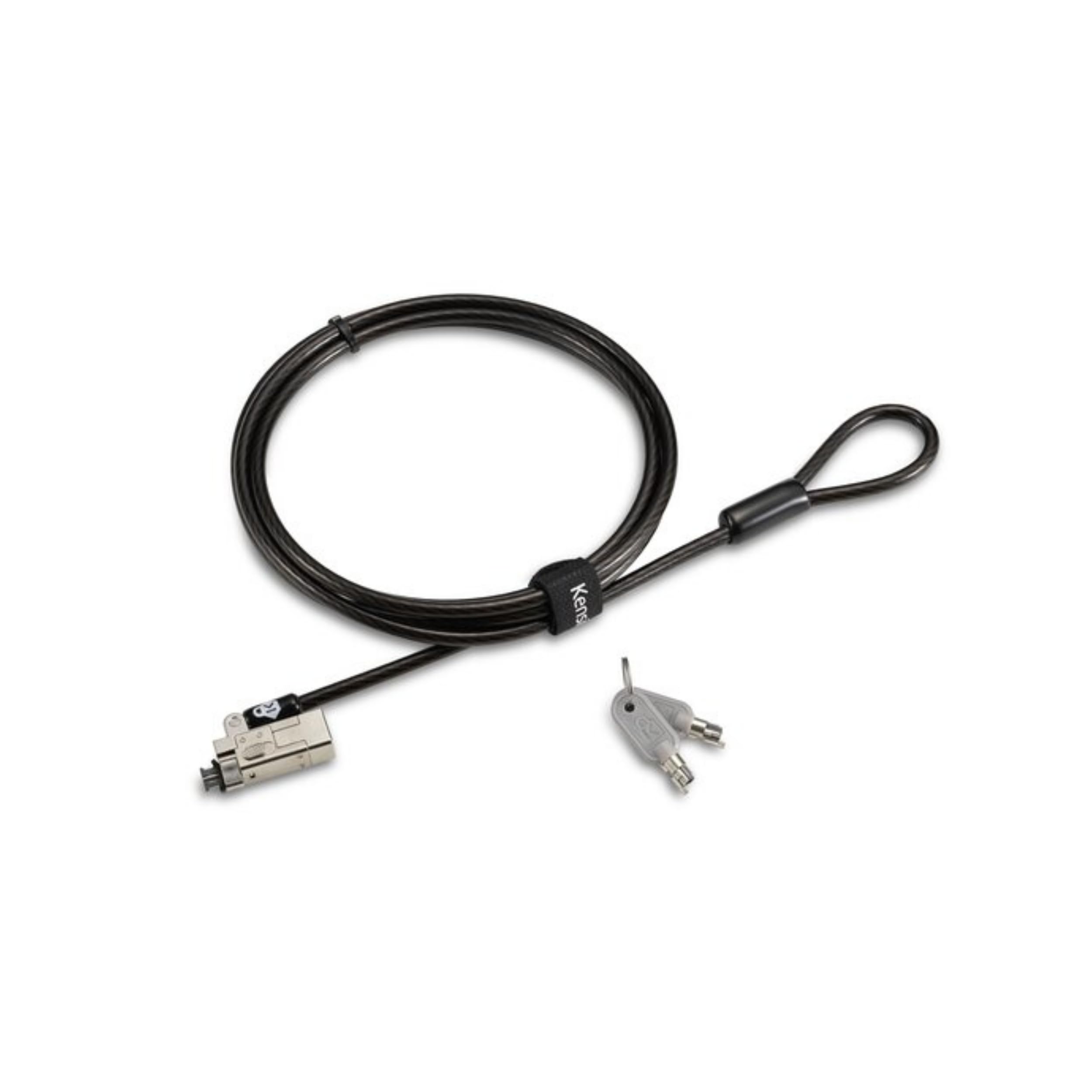 Kensington Câble de Sécurité NanoSaver 2.0 Ultra-Fin à Clé Antivol pour Ordinateurs Portables, 1,8 m Acier au Carbone