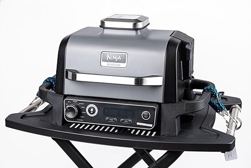 Miniatura 6 de Broil-X Portable Grill Cart for Weber Q Series Gas Grills and Ninja Woodfire Grill OG700 Series, Portable Grill Stand for Weber Q1200, Q1000, Q2200,