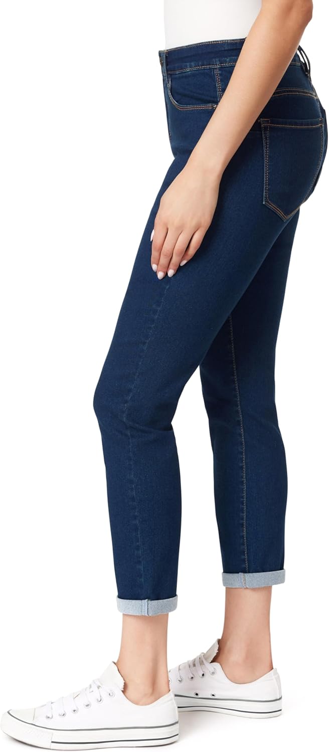 Angels Forever Young Womens Jeanie Lift Convertible Skinny High Rise Jeans (Available in Plus Size) - Image 3