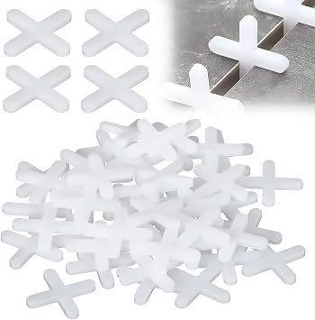 SANTUO 5mm Tile Spacers 300Pcs Cross