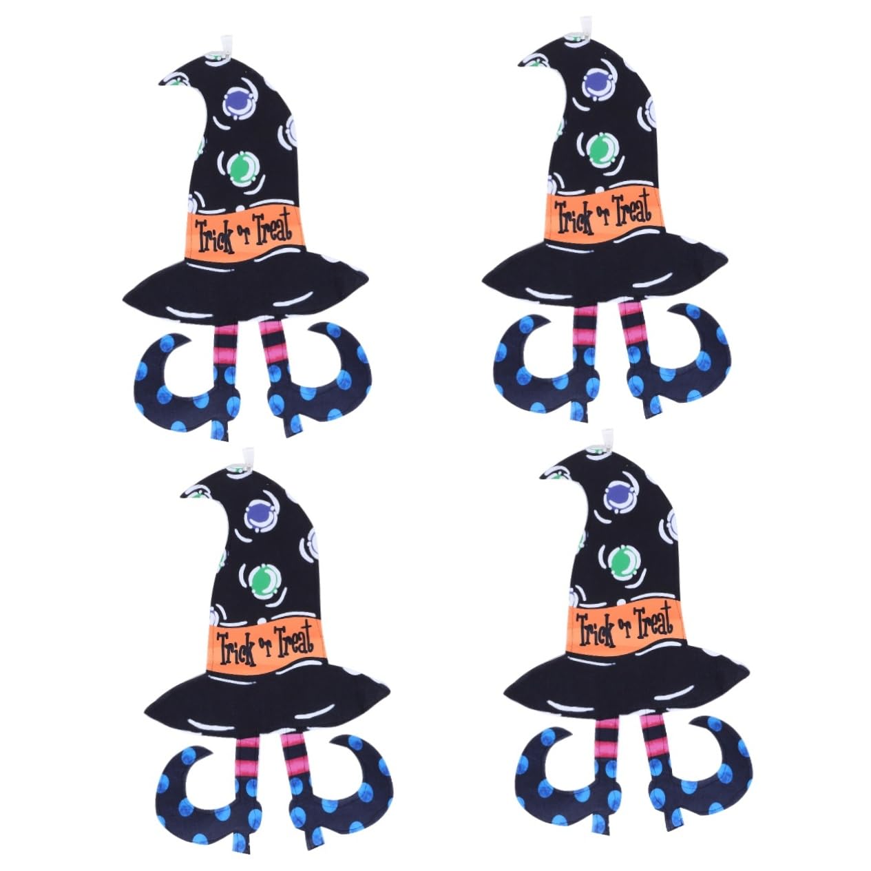 Drapeau de jardin Halloween avec motif graphique résistant pour une décoration visible de loin