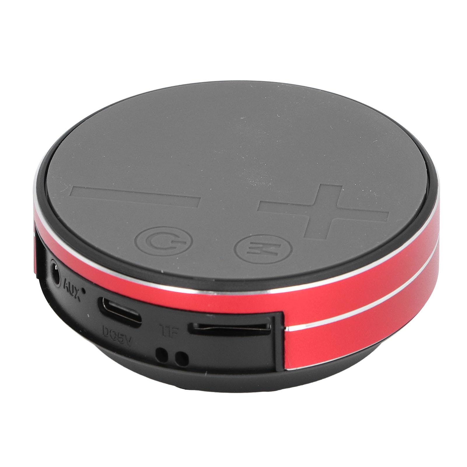 GFJryET Wireless speaker stand, Bone Conduction Speaker, Advanced Technology True Stereo Connectivity Portable(Red)