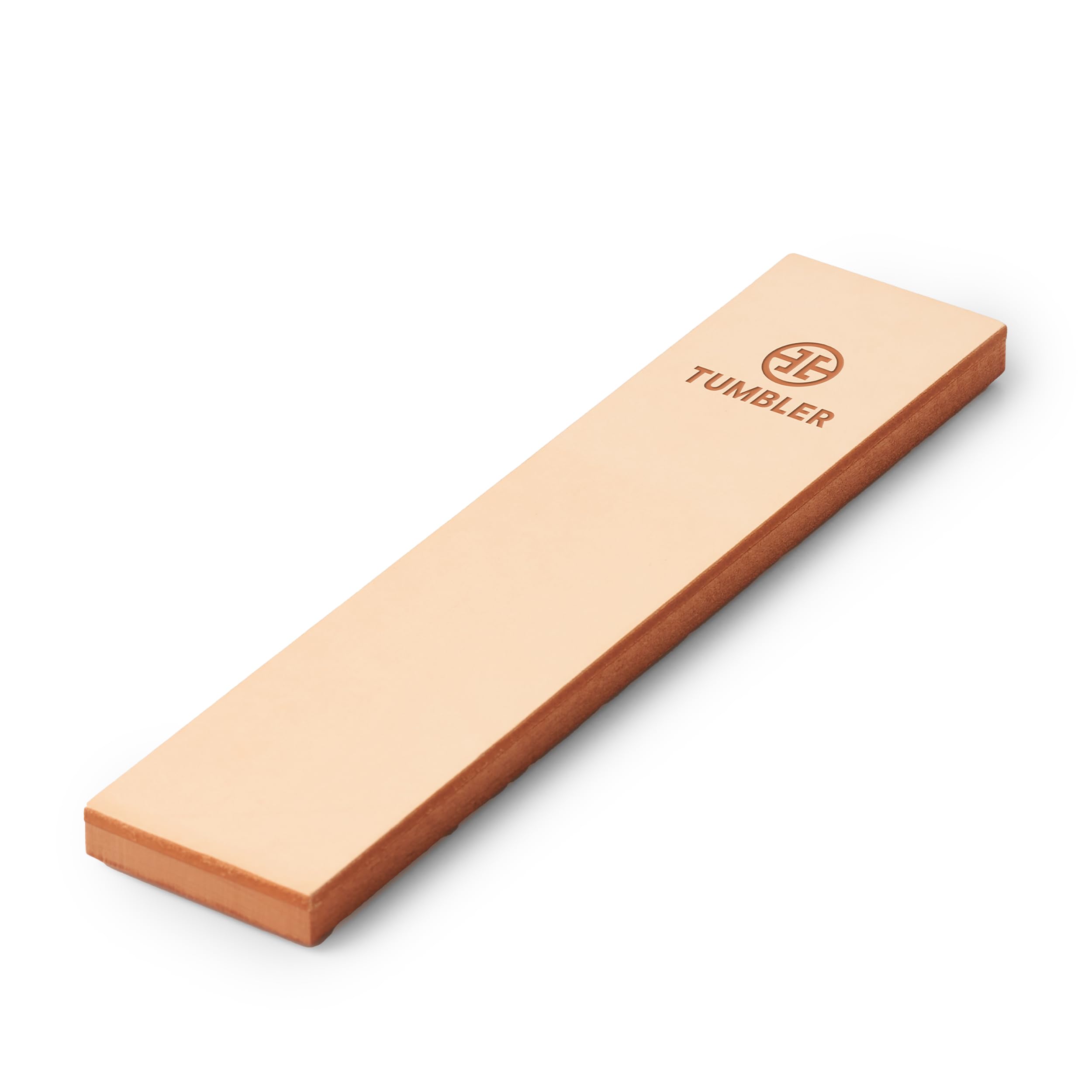 Tumbler Leather Strop for Knife Sharpening - Knife Companion for Tumbler Knife Sharpener Kit - Genuine Leather Knife Sharpening Strop