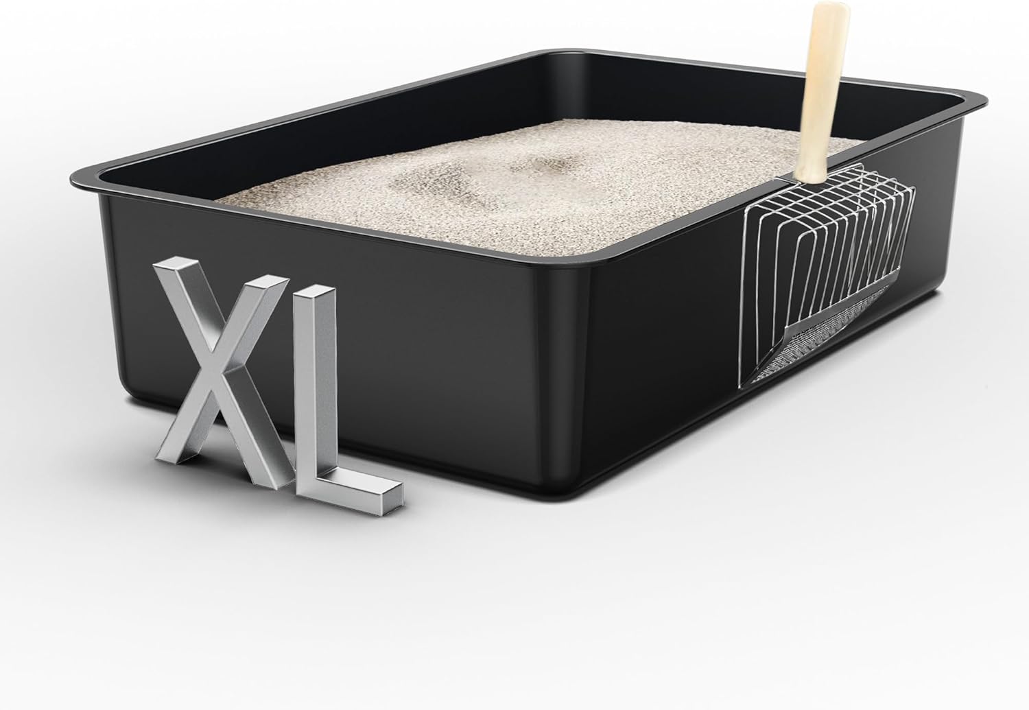 Nityers XL Cat Litter Box Stainless Steel Extra Large