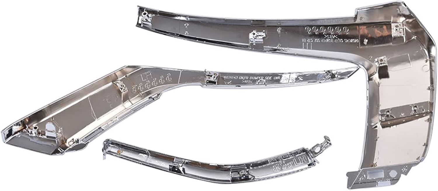 Left Front Bumper Trim Strip Molding Chrome Replacement for 2016-2019 Outlander