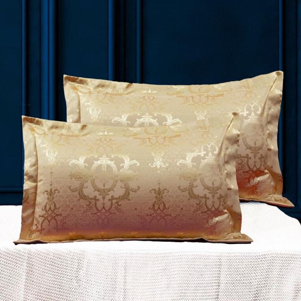 Taie d'oreiller enveloppe 48X74cm en satin doux pour lit adulte