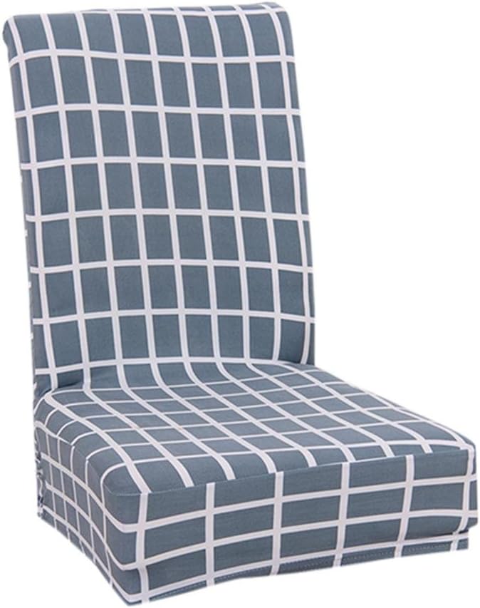 Tomtopp Printing Elastic Chair Cover Removable Dining Room Banquet Seat Cushion