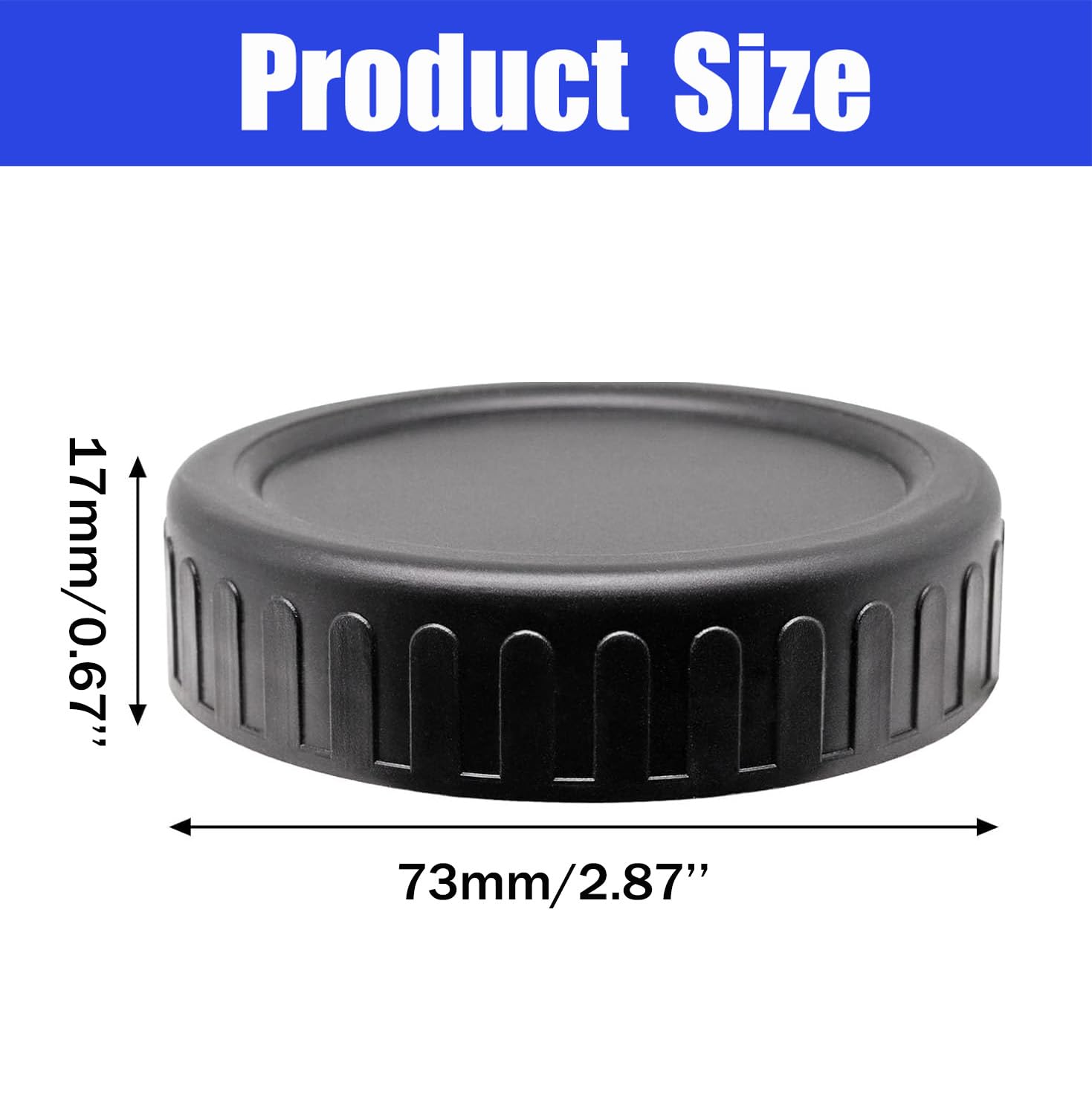 10 Bunte Einmachglas-Deckel Aus Kunststoff – 70 Mm Innendurchmesser, Mit Silikondichtung, Auslaufsicher