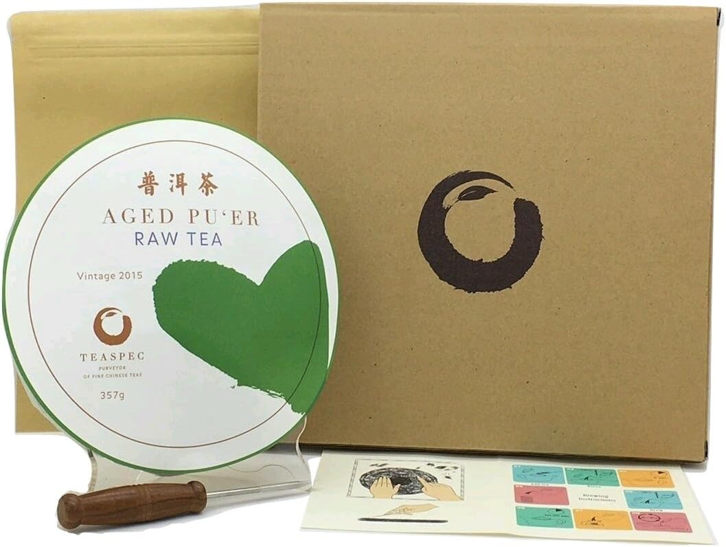 TEASPEC Puer Tea Cake Raw 2015, 357g