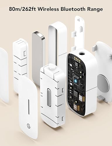 Miniatura 5 de GoveeLife Sensor de ventana de puerta, dispositivos ilimitados de control de grupo, mini sensor de contacto inalámbrico para automatización del