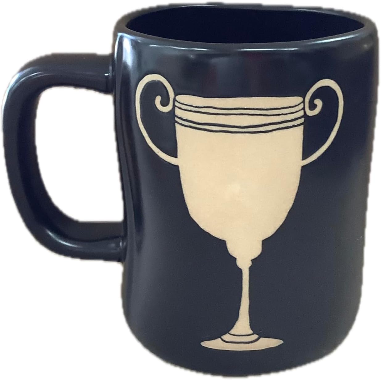 Rae Dunn Father's Day Coffee Tea Ceramic Mug, World's Best Dad (Trophy)