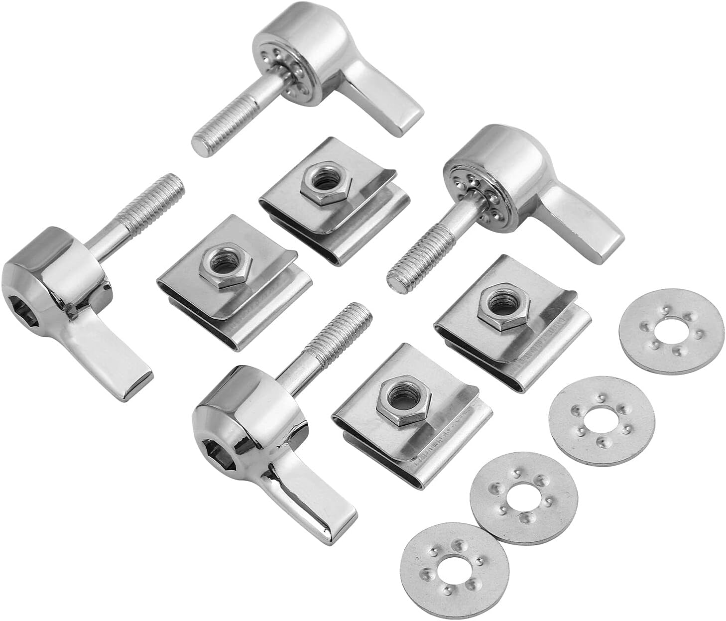 TCMT Saddlebag Lever Lock Mounting Fit For Harley Touring 1993-2025 Models CVO Road Glide Street Glide Electra Glide Road King Ultra Security Hardware Theft Deterrent System Twist Block