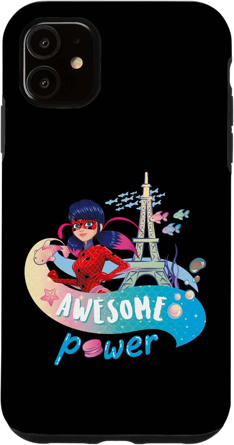 iPhone 12 mini Miraculous Ladybug Aqua Summer Awesome Power Case