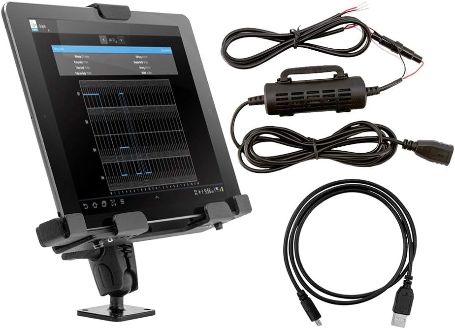 ARKON iBolt Locking Tablet Mount Security Bundle for Commercial and Enterprise Retail Black