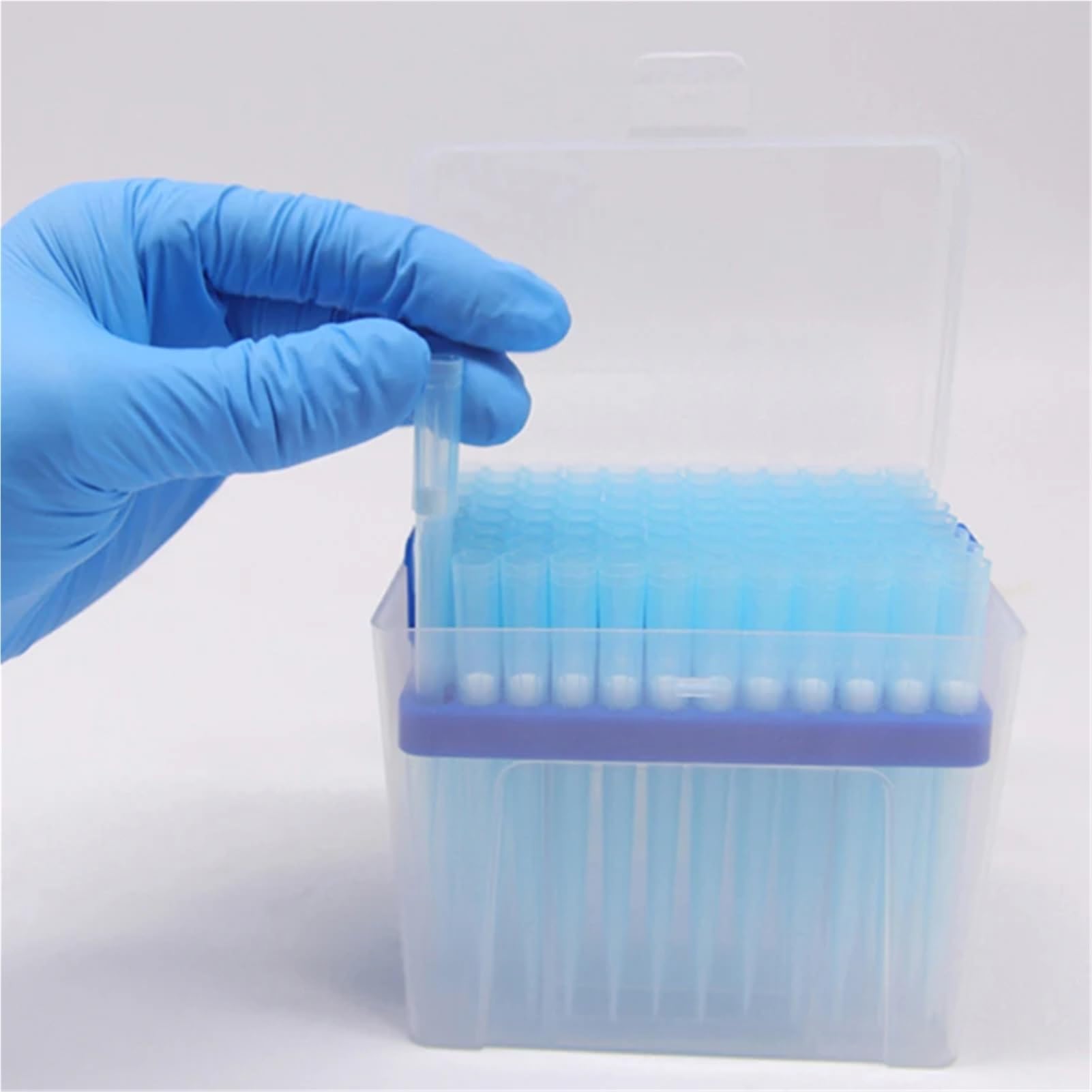 Puntali for pipette da laboratorio 10 ul 20 50 100 200 1000 for in plastica universali monouso con filtro,Precisione e accuratezza(20ul 96pcs)