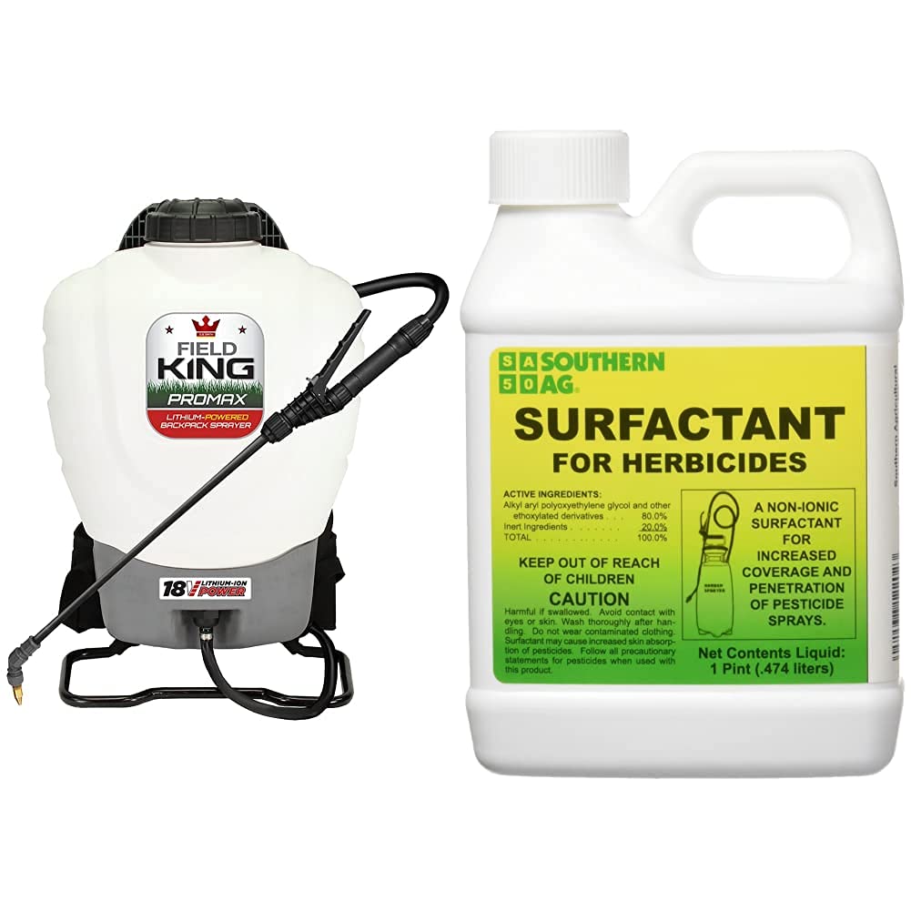 Field King 190515 Professionals Battery Powered Backpack Sprayer, 4 gal