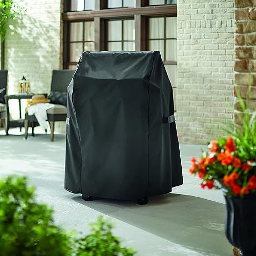 Miniatura 4 de Blackhoso Funda para parrilla y bolsa de almacenamiento para parrilla de gas portátil Weber 9010001, repuesto para cubierta de parrilla Weber 7030,