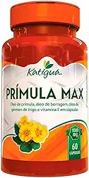 KATIGUÁ Prímula Max Óleo De Borragem/Óleo De Germen De Trigo & Vitamina E Sem Sabor Para Mulheres Katiguá 60 Cápsulas De 1000Mg Laranja