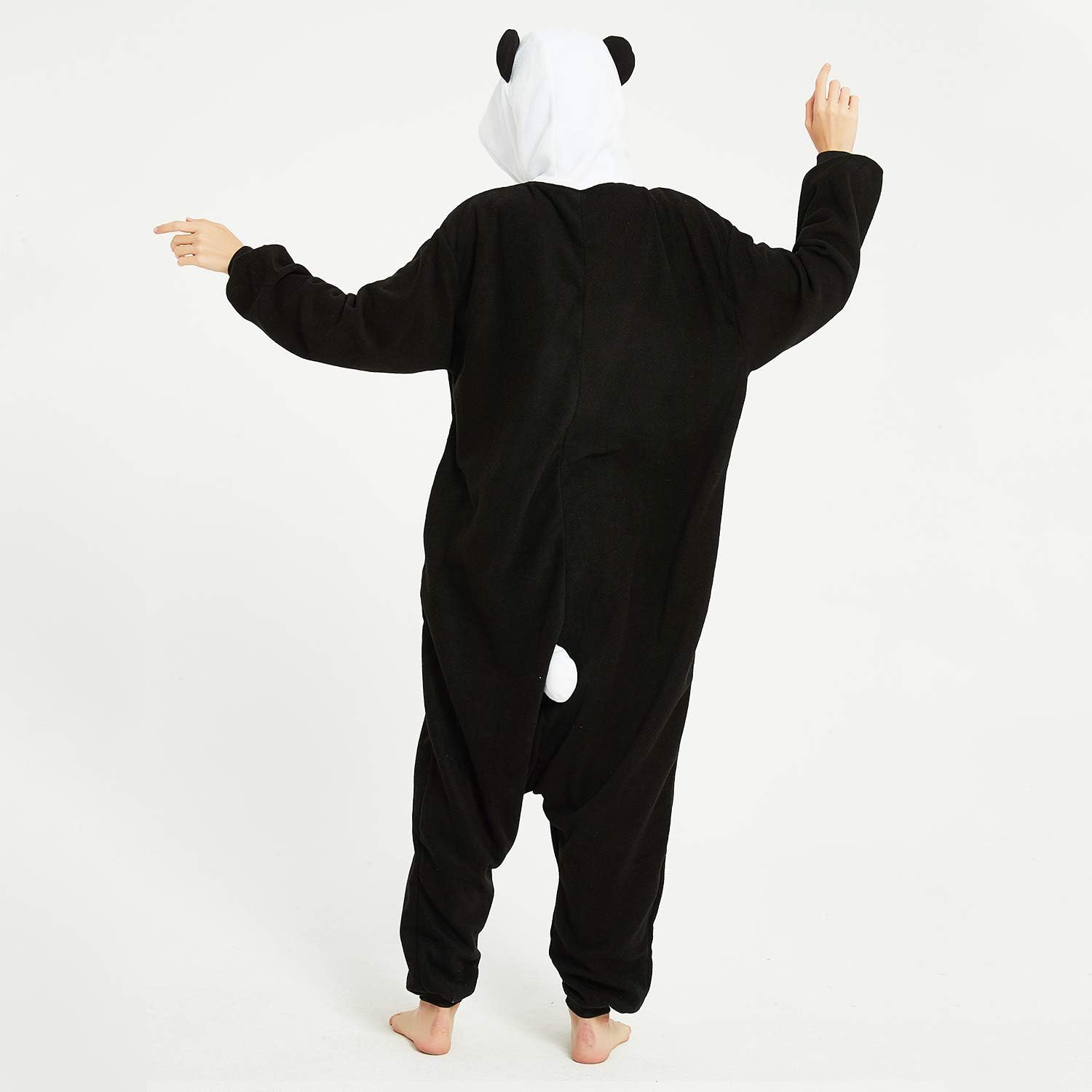 III HHONS Onesie Adult Costume Animal Pajamas Halloween Cosplay Sleepwear for Women/Men - Image 3