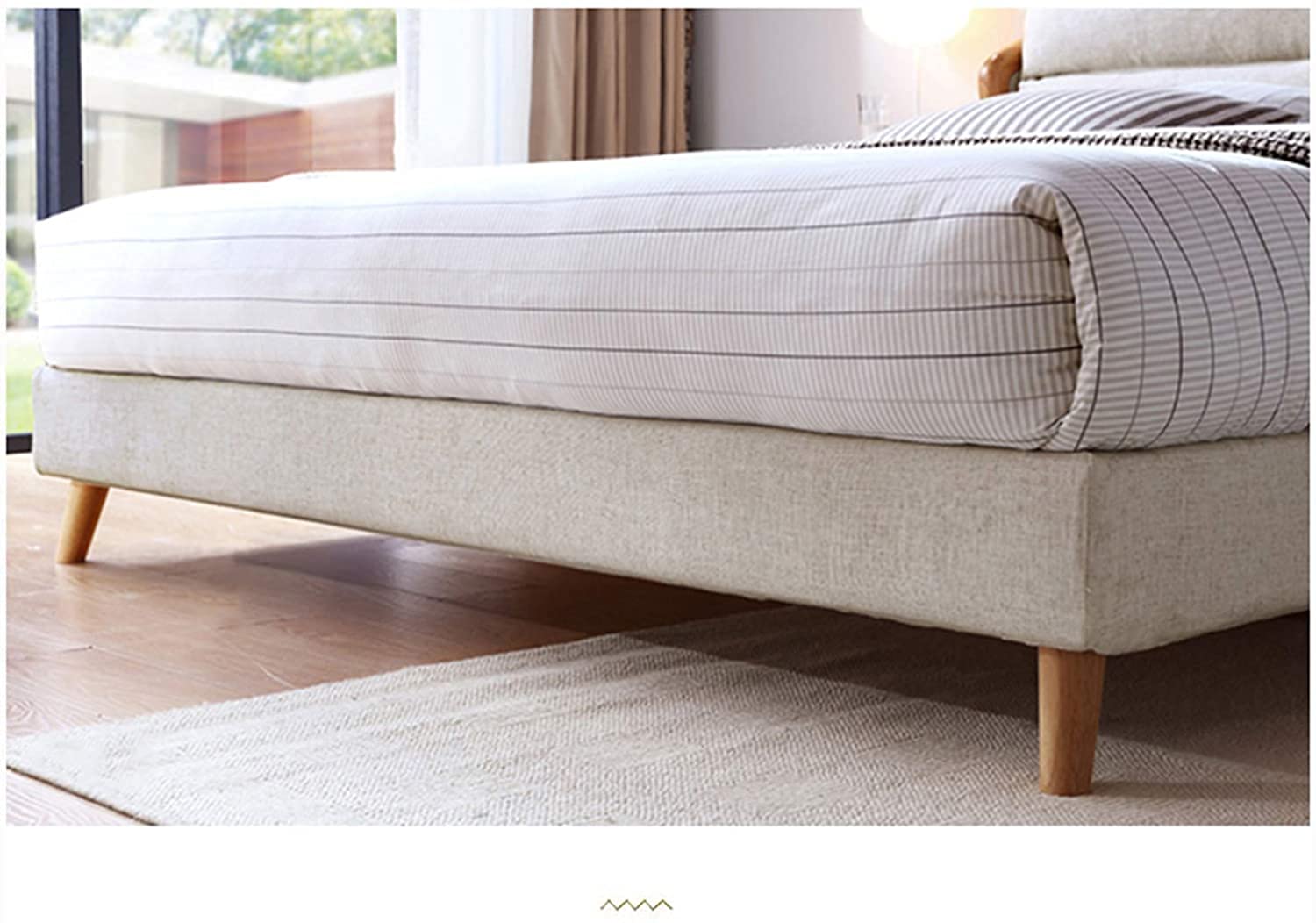 Patas De Madera Maciza Natural para Muebles, Patas De Madera para Gabinetes, Patas De Mesa, Herrajes De Muebles De Moda, Reemplazo para Sofá Cama, 4 Piezas, Patas D,60cm/24in