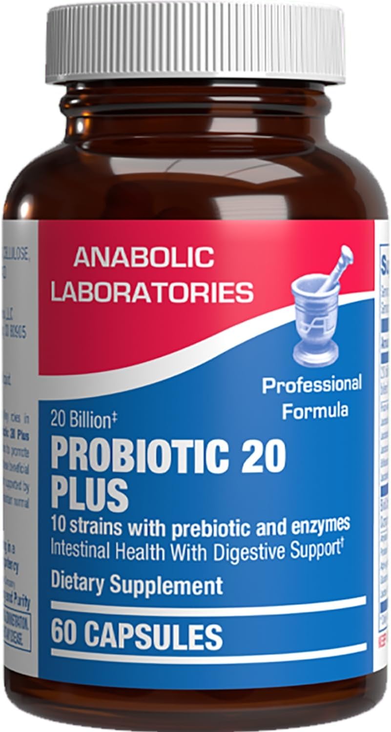 Digestive Enzymes with Probiotics and Prebiotics - Men & Womens Pre and Probiotic Supplement with 10 Diverse Strains & Broad Spectrum Enzymes for Digestion Bloating & Constipation Relief - 30 Servings