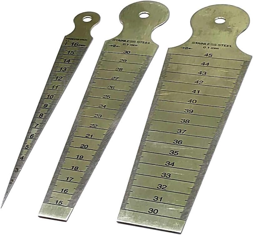 Stainless Steel Measuring Tools (Set of 3 x Bore Gauges)