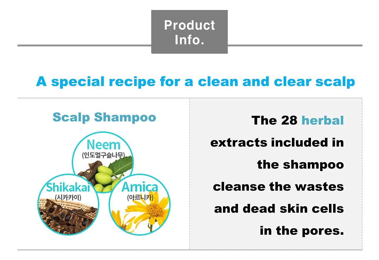 VAU Atomy Scalp Care Shampoo 16.9 FL.OZ. 500ml - Image 7