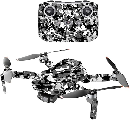 Vista 26 de Mighty Skins Compatible con DJI Mini 2 Dron portátil – DRT protectora, duradera y única, cubierta de vinilo fácil de aplicar, quitar y cambiar