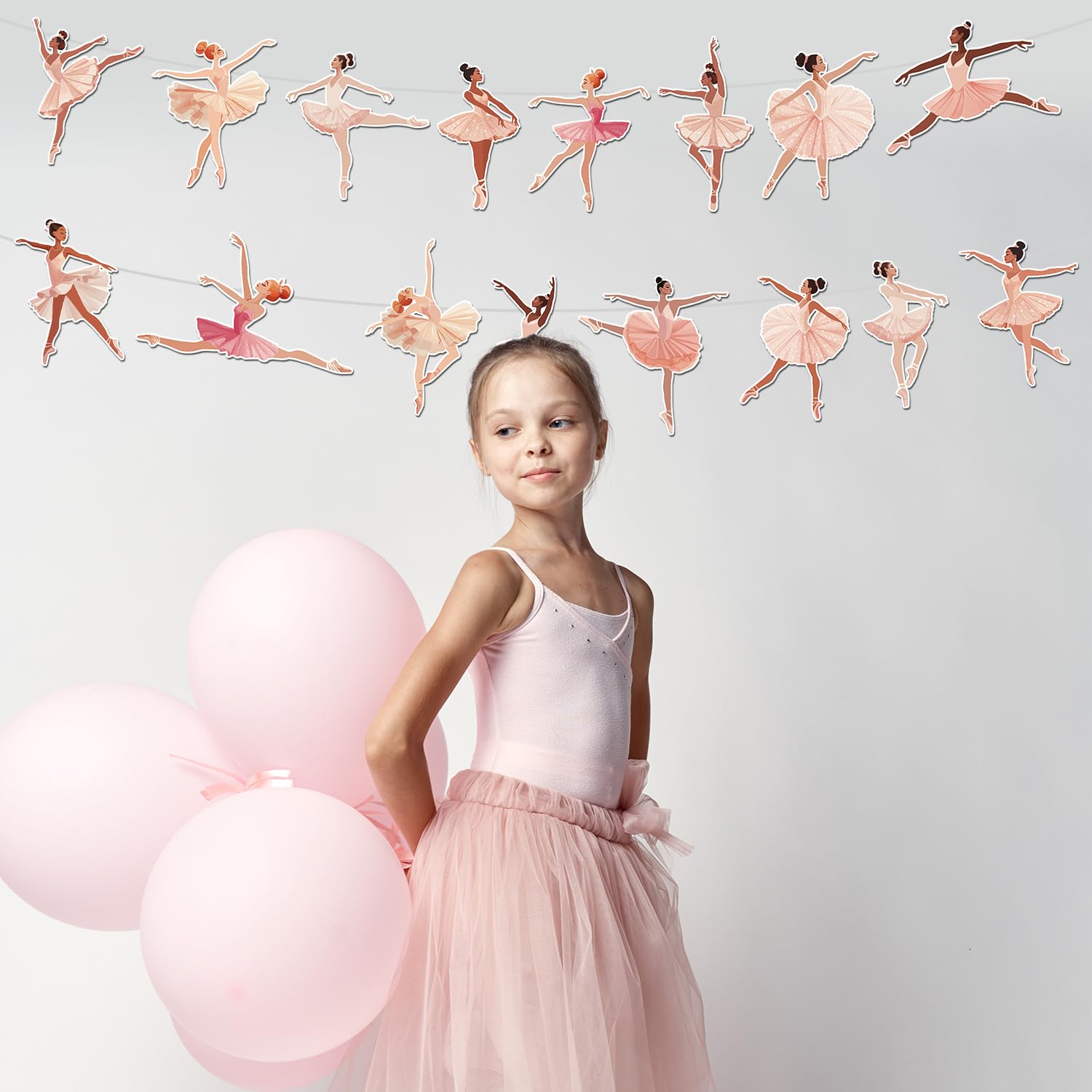 Decorazioni per Compleanno di Ballerine - Fondali Fotografici e Forniture per Feste da Ballo per Baby Shower