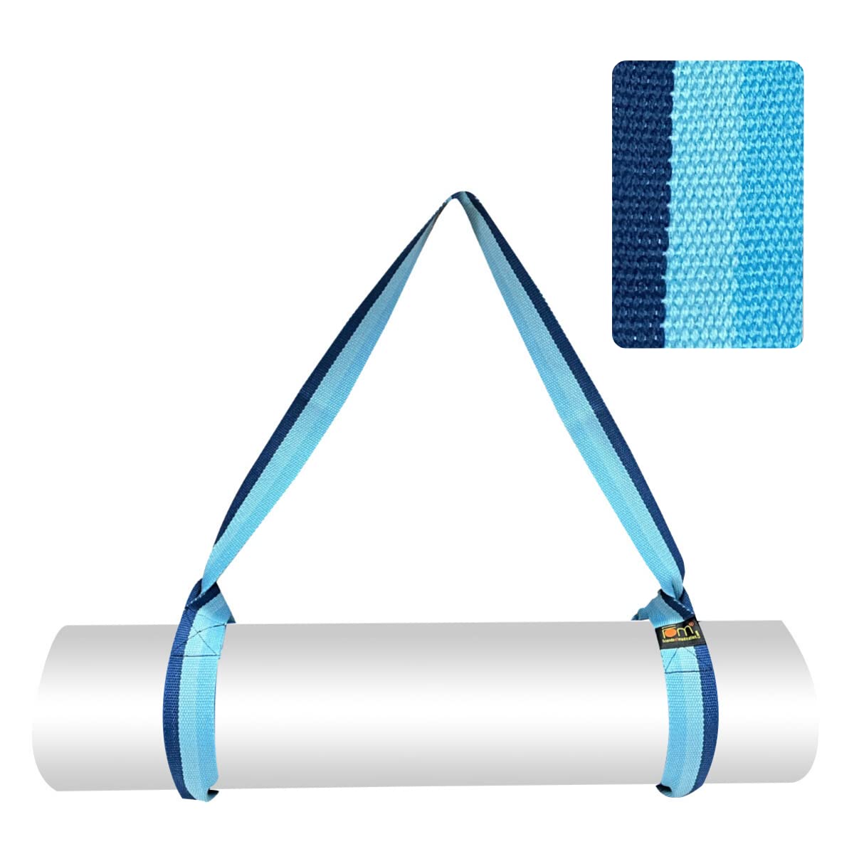 Samadhaan Yoga Mat Strap for Carrying, Adjustable Mat Holder Carrier Sling with Thick, Durable & Comfy Texture Stretching