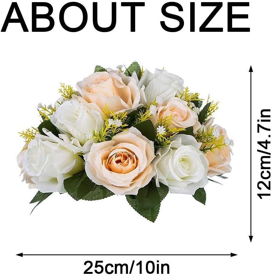 Sziqiqi Trumpet Floral Centerpiece Riser Stand for Wedding Reception Centerpieces Party Event Anniversary Birthday Decoration Flower Arrangement Pack of 2, Gold 14in