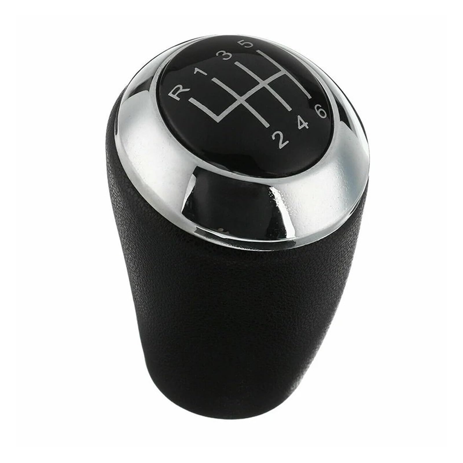Kunyos 6-Speed Gear Stick Knob For Mazda Cx-7 For Mx-5 2006-2013 2014-2017 Silver Upgrade