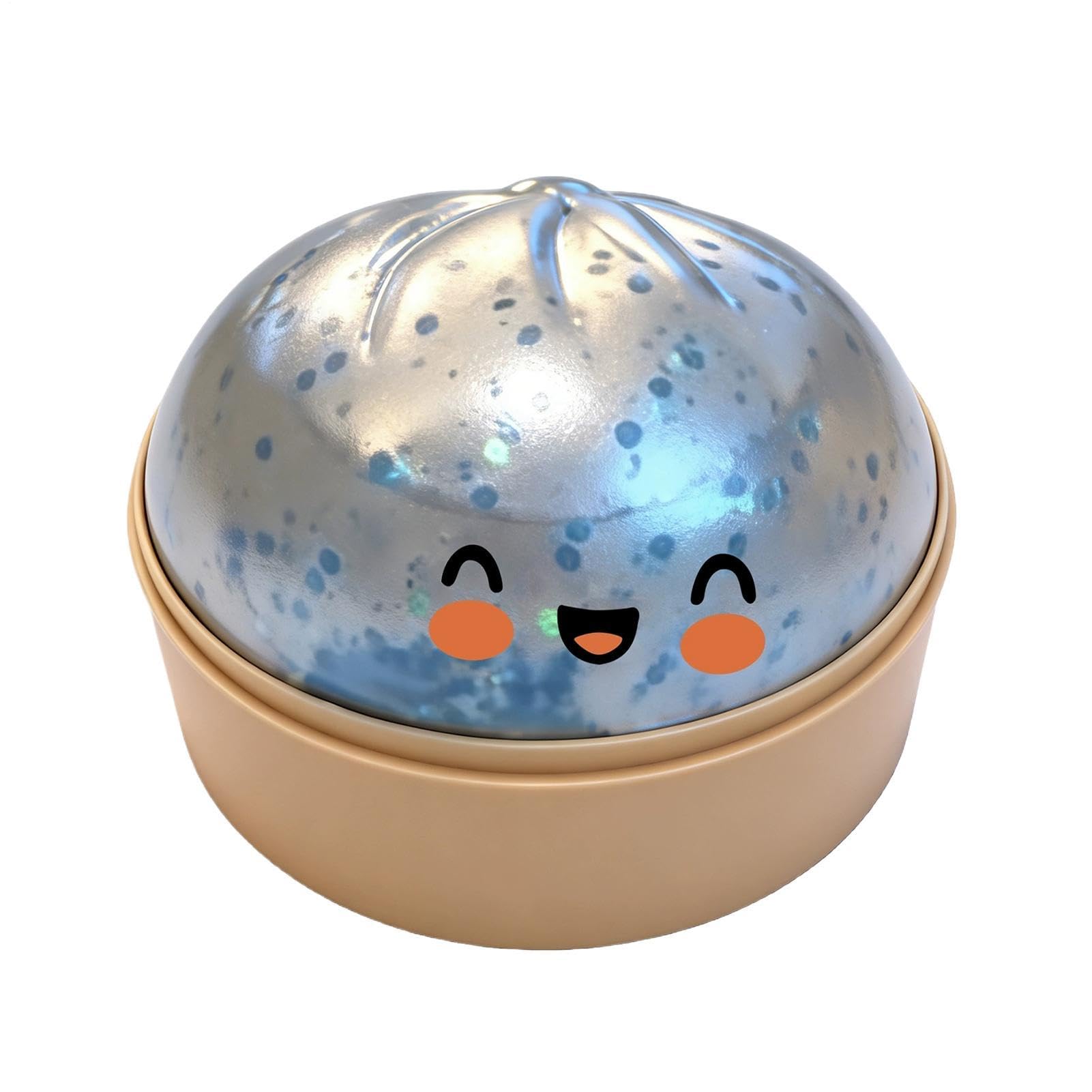 Bola Anti-Estrés Brillantina Dumpling - Amasable para Aliviar el Estrés | Peluche Anti-estrés para Amasar - para Estudio Trabajo Viaje Oficina Casa Coche Sala de Espera Meditación Regalos para Niños A — view 12