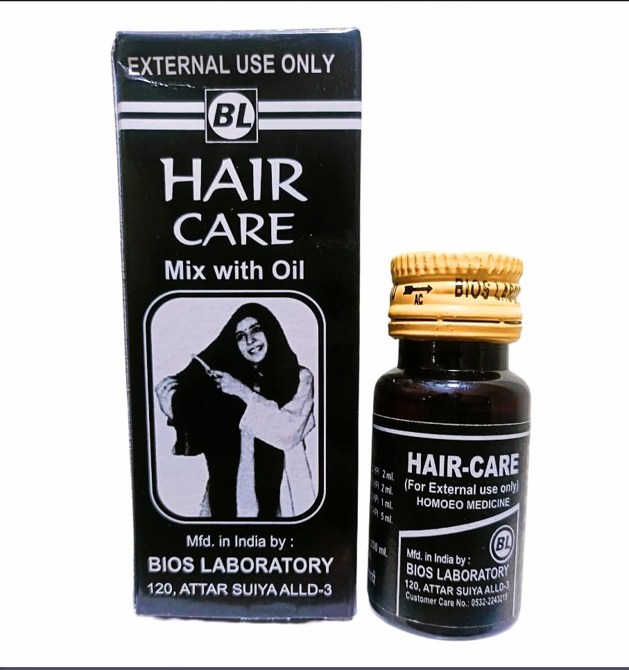 BL Hair Care Mix With Oil (20ml) (Directions For Use - Mix The Medicine In 100ml Of Coconut Or Til Oil) (Set Of 3)-image-8