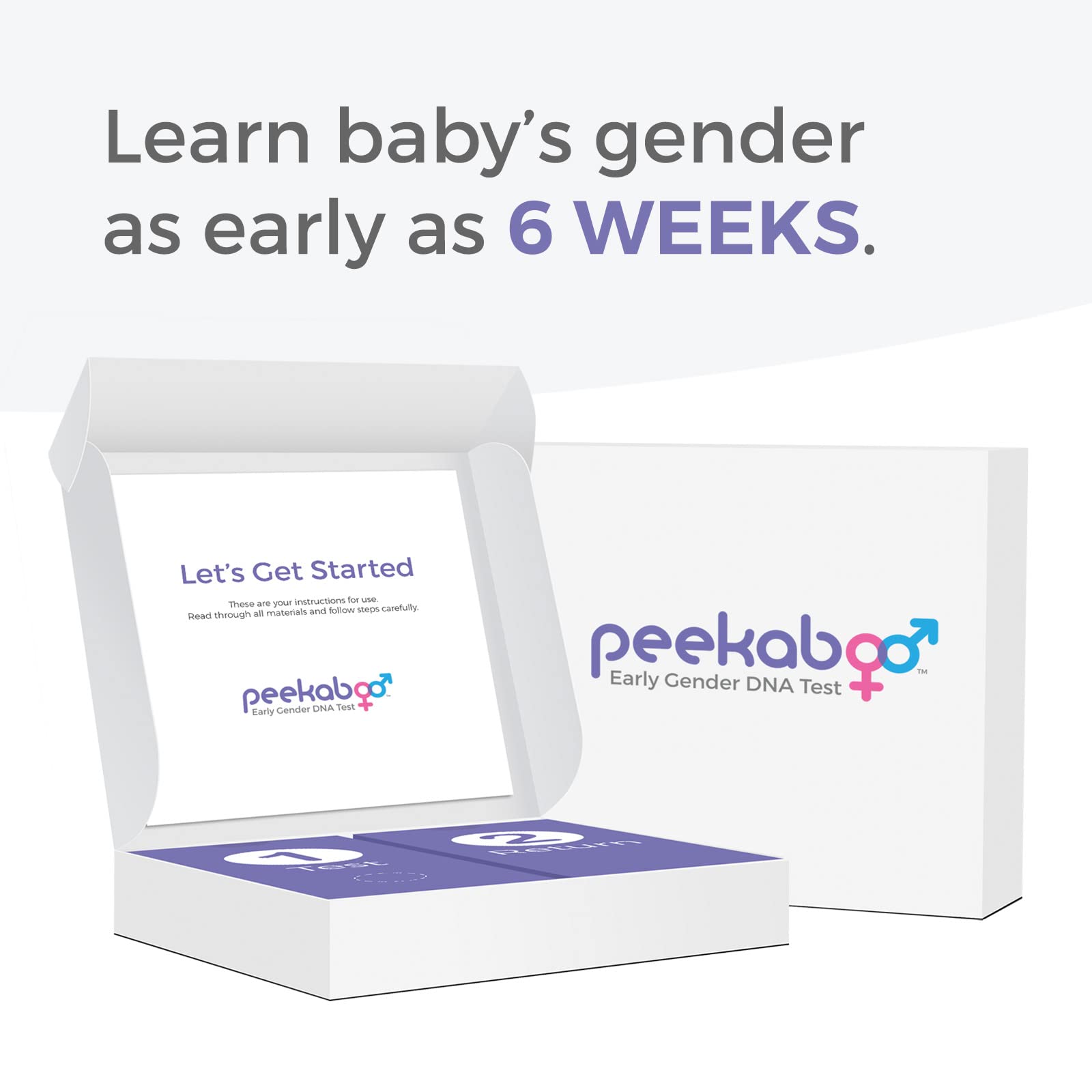 Peekaboo At Home Early Gender Blood Test Peekaboo Pro