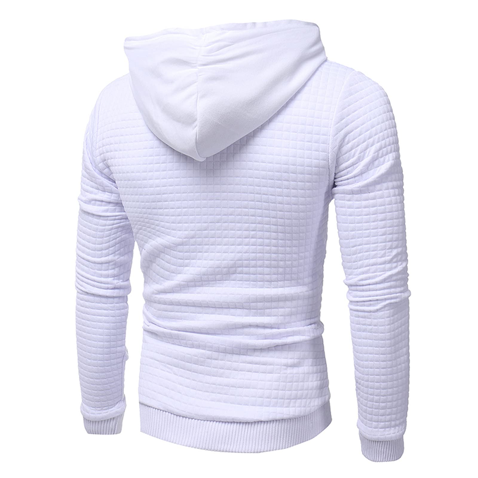 Sudaderas Con Capucha Para Hombre Sudadera Con Capucha Cremallera, De Felpa, Chaqueta Cremallera Sudaderas S Para Hombre Chándal De Los Hombres Cuello Redondo Polar Confort Elaborado Y Cuello Redondo