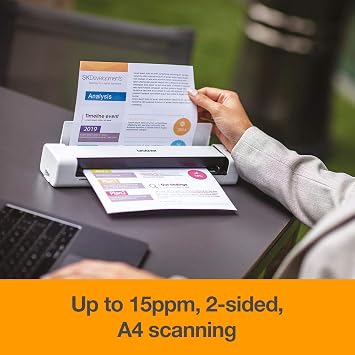 Brother DS-740D Document Scanner, USB 3.0, DSMobile