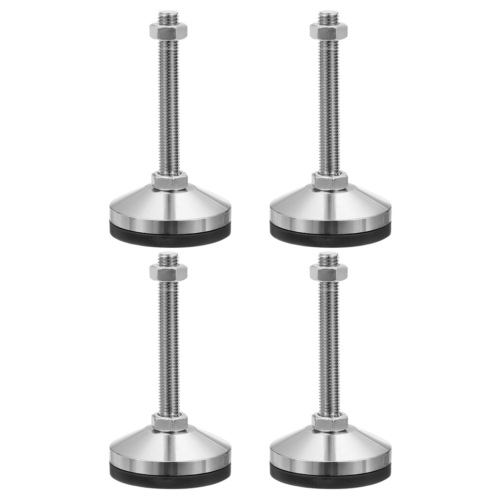 PATIKIL Furniture Leveling Feet 3.2" Dia Base M12 Thread