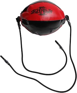 BESPORTBLE Saco De Boxe De Ponta Dupla Bola De Treinamento De Boxe Bola De Boxe Para Crianças Saco De Pancadas Saco De Ponta Dupla Âncora Bola De Boxe Bola De Velocidade Bola Vermelha