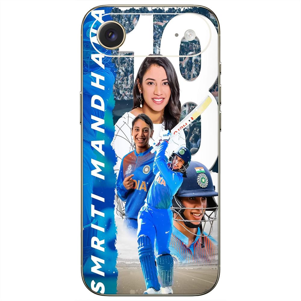 GADGETS WRAP Printed Vinyl Wrap Skin Sticker Decal for Apple iPhone Air – Smriti Mandhana Women’s Cricket Multicolor