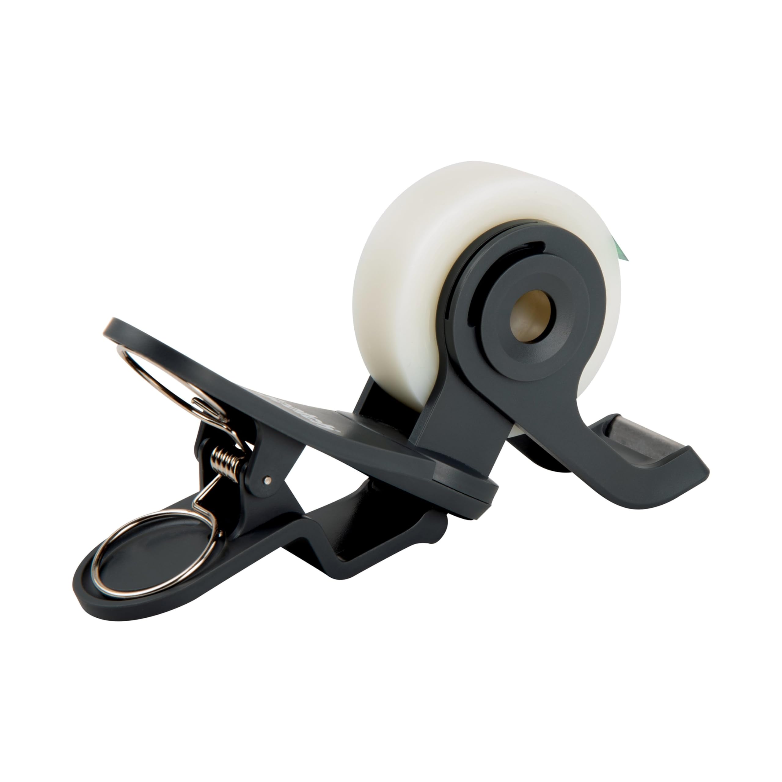 Scotch Dispensador de cinta Clip & Twist, clips a escritorios, mesas, gris carbón fácil, paquete de 3