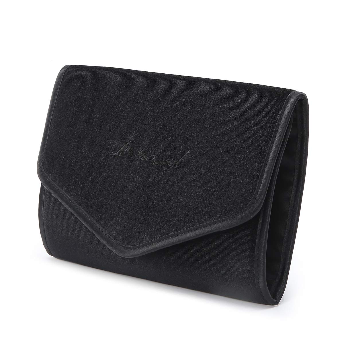 Schmuckrollen Reise Schmuck Organizer Faltbare Lager Tasche für Ringe Halsketten Ohrringe Armbänder Uhren