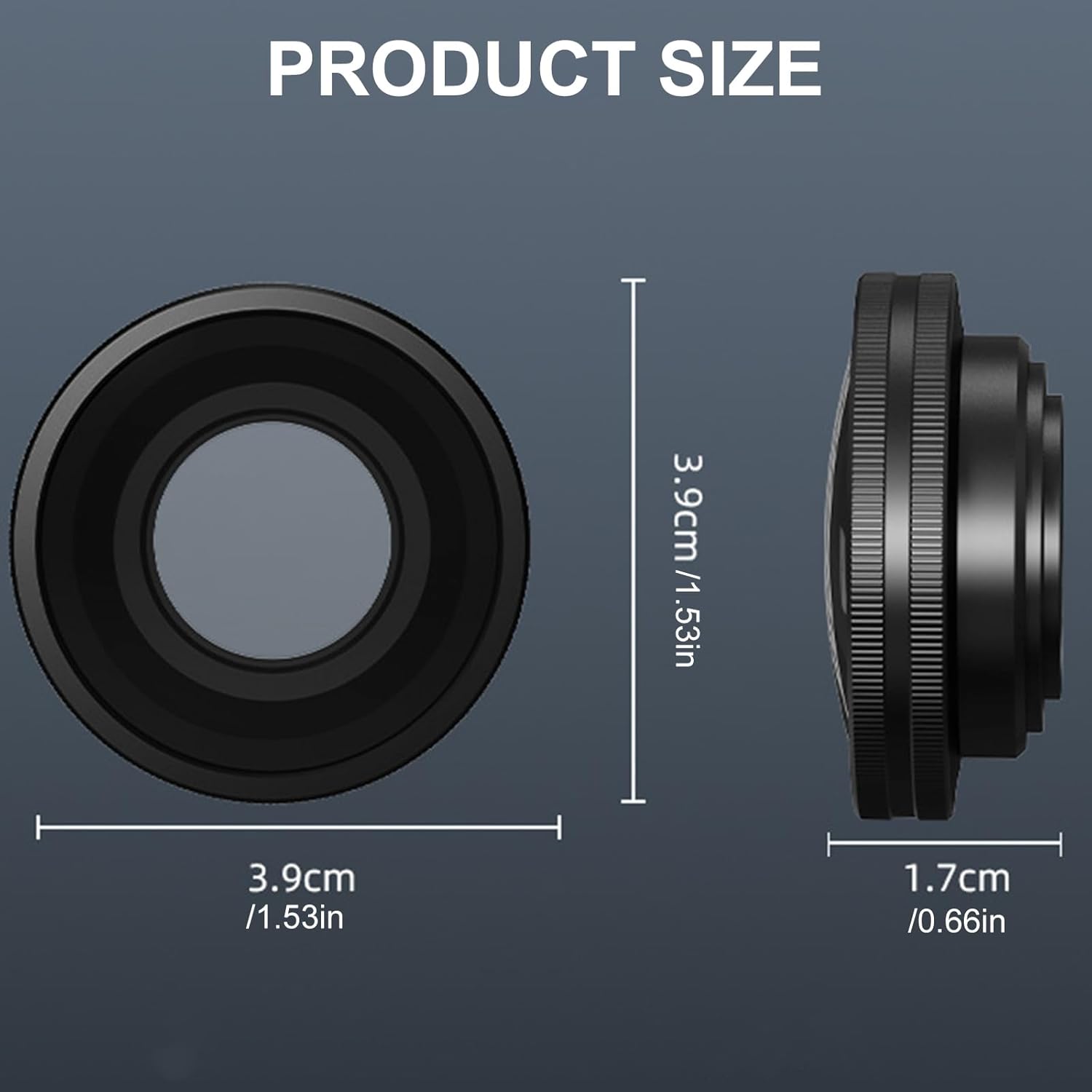 The enhanced lens magnifies wide for action. 5 cameras VLOG handheld replacement travel photography wide