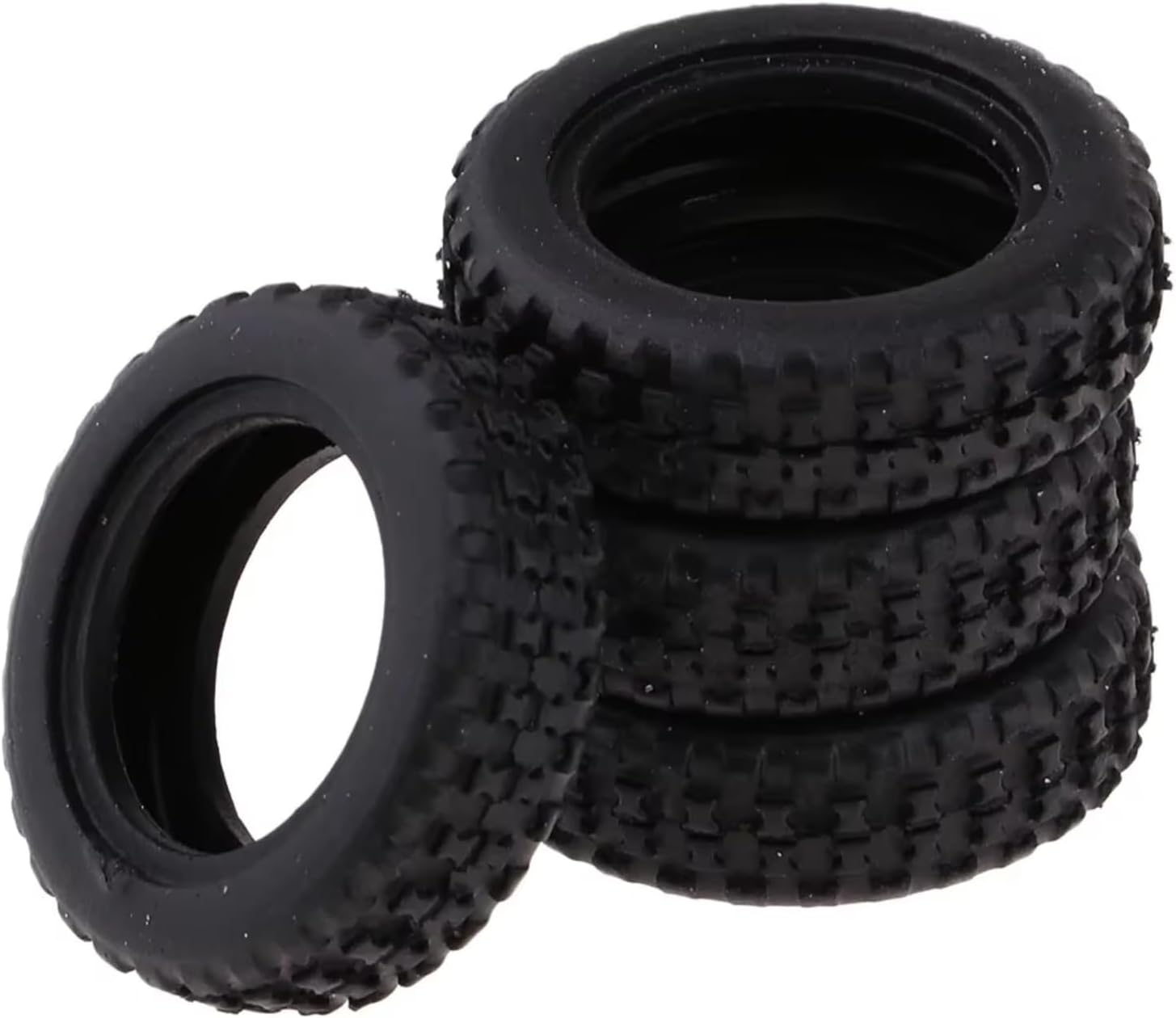 RCカースペアパーツ For WLtoys K979 K989 1/28 4個/セット 耐摩耗性タイヤ タイヤ RC ラリーカーパー