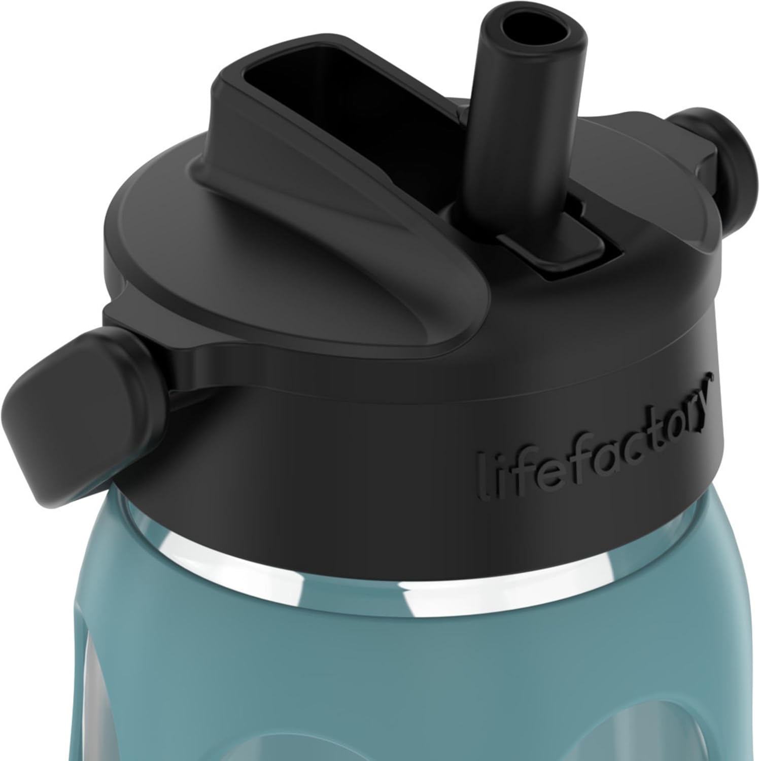 Close-up of Lifefactory Pivot Straw Cap