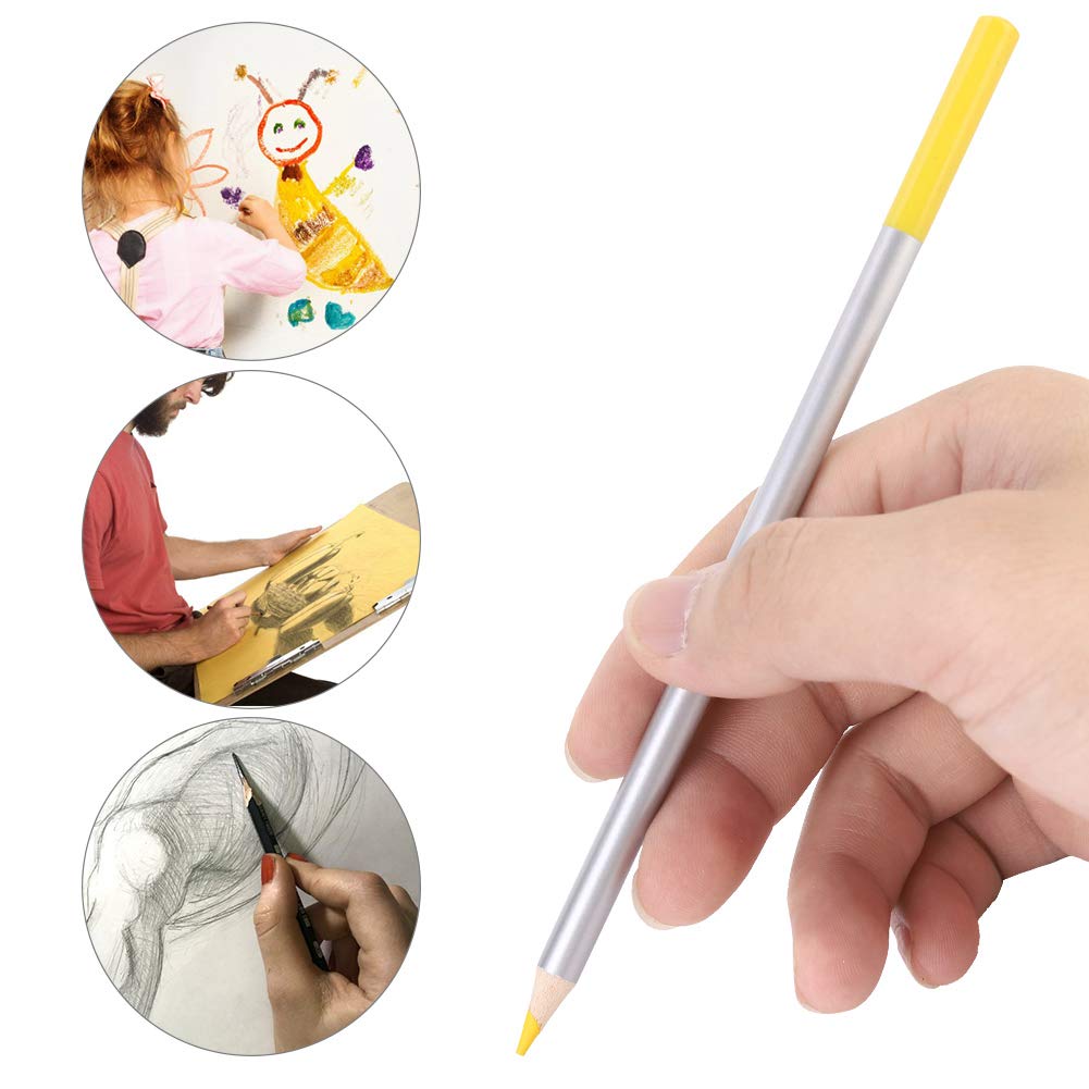Juego de Lápices de Carbón para Bocetos Artísticos Esenciales, 72 Uds., Núcleos de Plomo Lisos, Herramientas de Pintura Ecológicas para Bocetos con Bolsa de Transporte