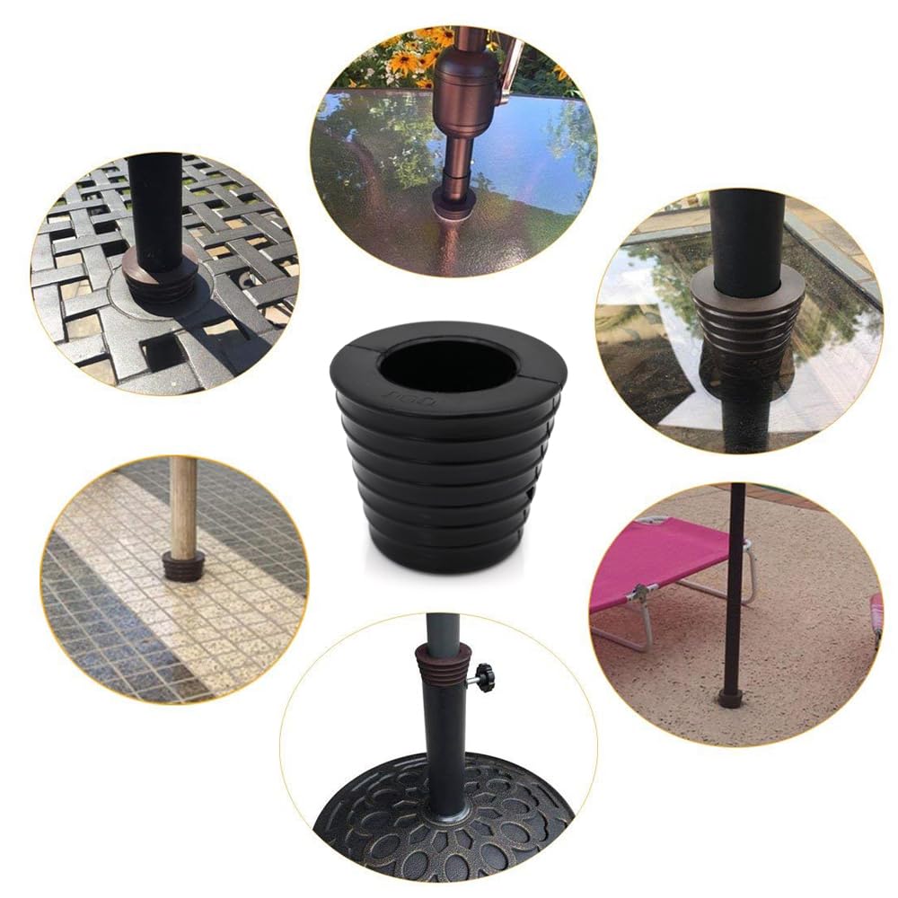 amazon patio umbrella cone Amazon.com : DGQ Patio Umbrella Cone Umbrella Wedge Plug for Patio Table  Hole Opening 2-2.5 Inch (Black) : Patio, Lawn & Garden