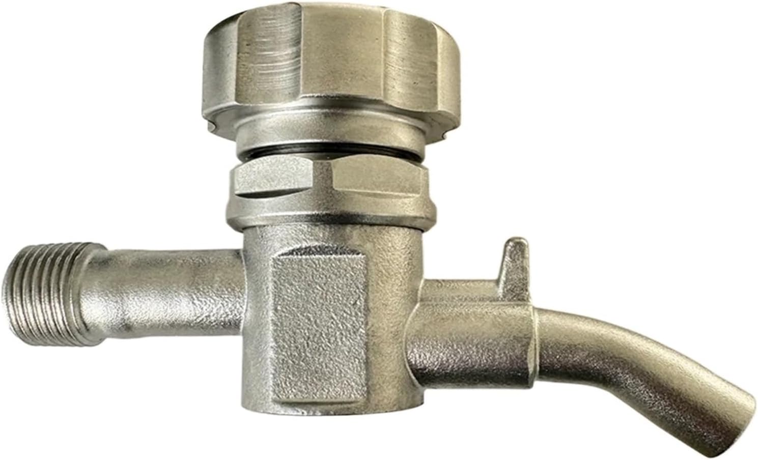 1pcs 304/316L stainless steel sampling valve sample valve sanitary food grade clamp brewing sampling valve homemade conical fermentat(Ss304 0.375in)