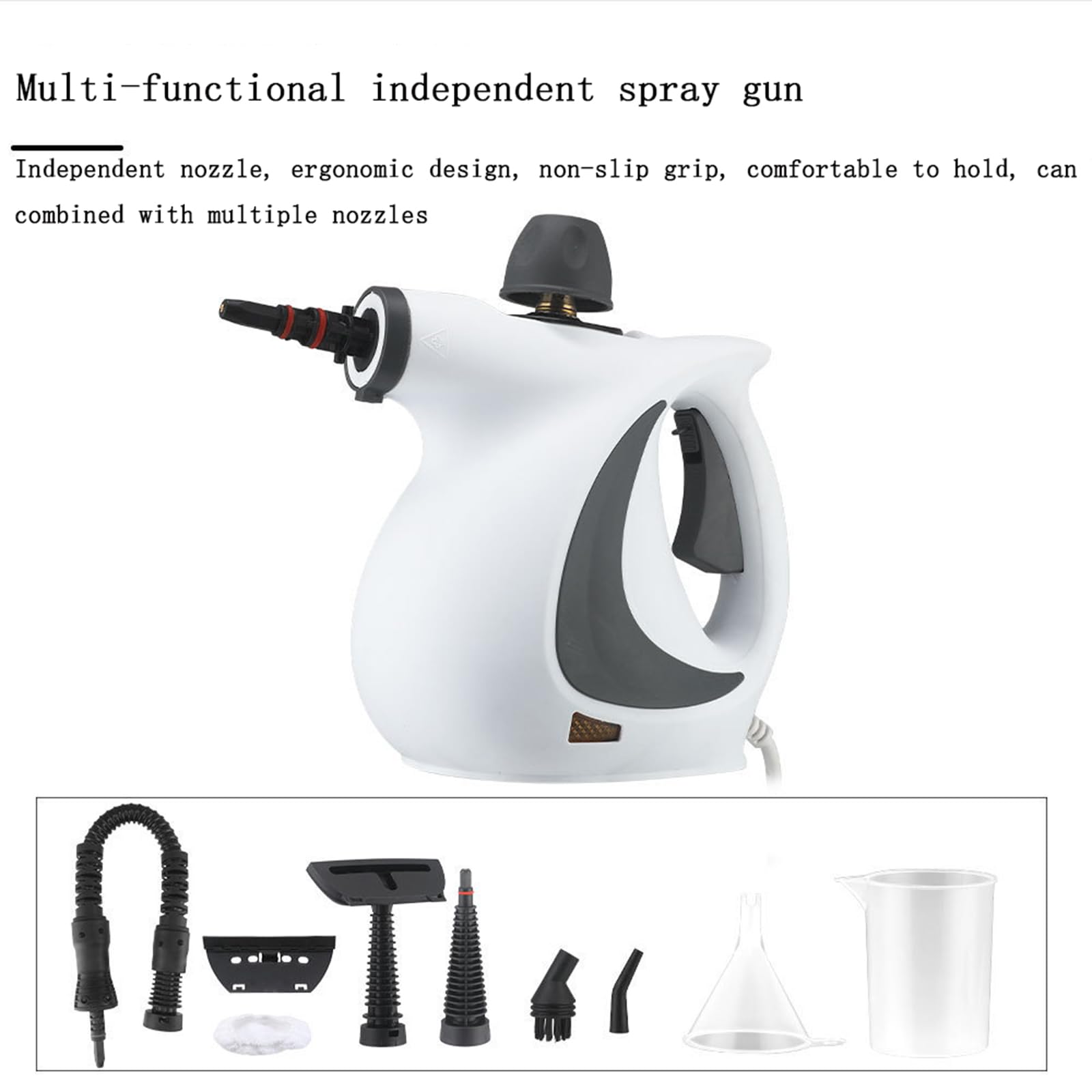 redhut steam cleaner,Nettoyeur Vapeur Portable,hand held steamer for cleaning,Multi-Usage Steam Cleaner,1050W nettoyeur vapeur joint carrelage,steam cleaner for home,machine pour nettoyer canapé